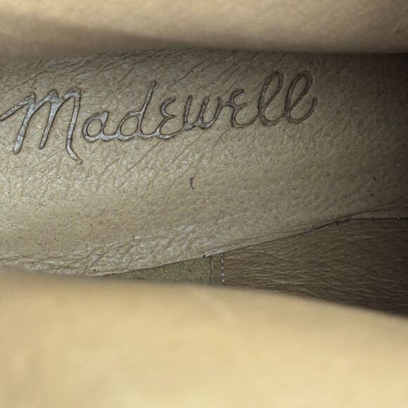 Madewell Citywalk Lugsole Lace Up Booties Leather $198 NB948 Rusted Burgundy - Picture 7 of 8